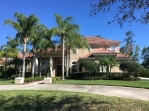 Clay tile roofs have great curb appeal. 