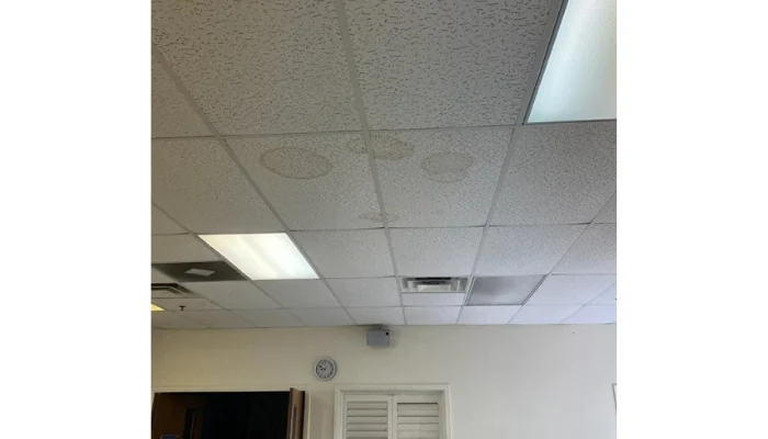 Leaking roof to represent the keyword leak on a roof.