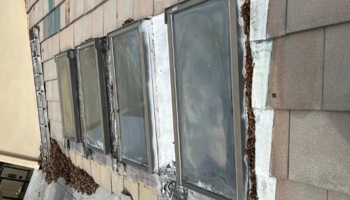 Roof with panels to represent the keyword roof warranty.